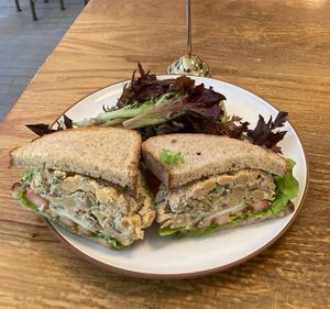 Chickpea sandwich   at Slate Cafe - Midtown in New York City