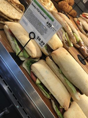 Vegan sandwich!!!  at Whole Foods Market in Port Chester