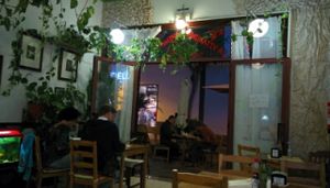 the restaurant at La Vitamina in La Palma