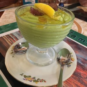 Vegan dessert from Avocado (mmm!) at La Vitamina in La Palma