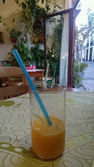 watery smoothie  at La Vitamina in La Palma