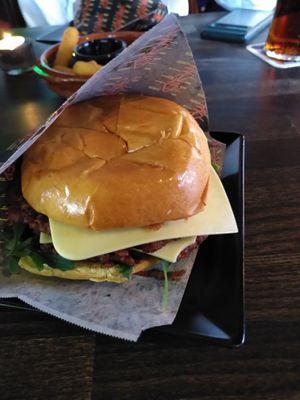 Burger at Butjer Smashed in Linden in Hannover