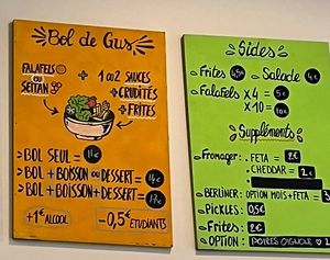   at Güstavo Gemüse Vebab in Lyon