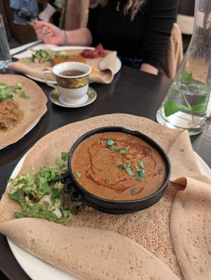  at Muna's Ethiopian Cuisine in Edinburgh