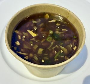 Manchow soup  at MyGovindas in Dubai