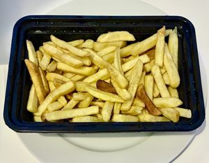 French fries   at MyGovindas in Dubai