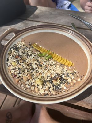 Smoothie bowl  at Mad Monkey in Koh Rong