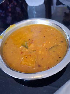 Curry at Sri Purani Vegetarian Restaurant in Trincomalee