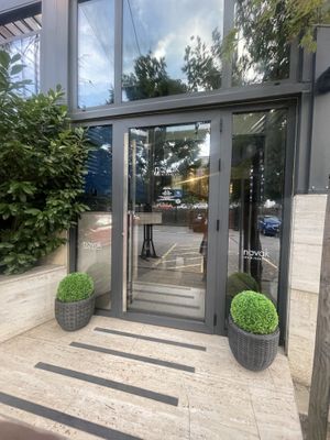 View of entrance  at Novak in Belgrade