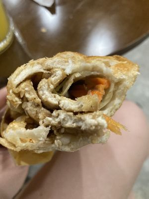 Fried tofu bahn mi  at 2 Ladies Kitchen in Da Nang