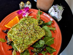 Avocado Toast at One Love Cafe in San Bruno