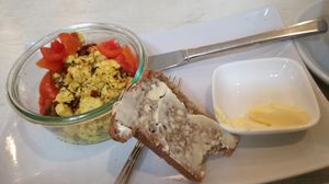 Tofu scramble at No Milk Today in Berlin