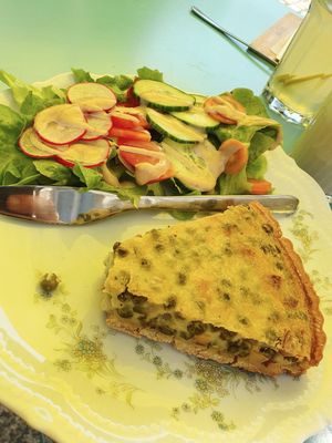 Quiche at No Milk Today in Berlin