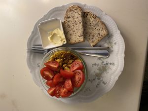 rührtofu  at No Milk Today in Berlin