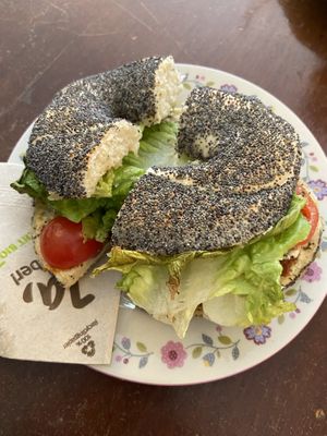 Bagel  at No Milk Today in Berlin