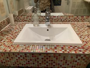 Sink in toilet at No Milk Today in Berlin