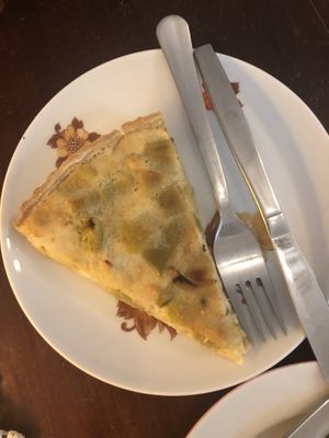 Tofu Lauch Quiche  at No Milk Today in Berlin