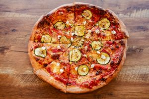 Busa pizza  at East Pizzeria in Columbus