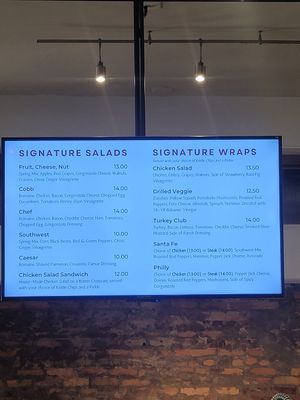 Grilled veggie qrap at Bodacious Shops in Pensacola