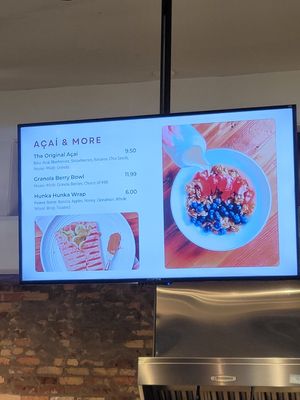 Acai bowl at Bodacious Shops in Pensacola