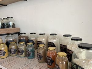 Venta de semillas, harinas , frutos secos y nueces a granel   at Marietta Vegan in Marinilla