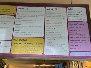 Menu 2  at Todo El Día in San Francisco