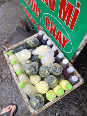Vegan drinks at Diệu Bún Gạo Mì Xào Chay CN1 in Ho Chi Minh City