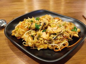 Noodle with tofu at Sen Chay in Helsinki