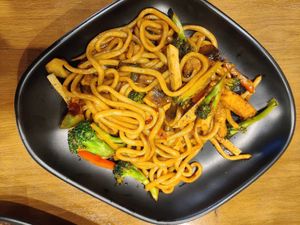 Really nice pasta with veggies - A little spicy 🌶 at Sen Chay in Helsinki