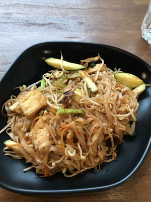 lunch noodles with tofu and veggies  at Sen Chay in Helsinki