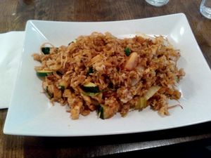 Arroz frito con tofu y verdura, maravilloso at Sen Chay in Helsinki