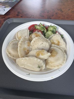 Pierogi  at WegeMonia in Krakow