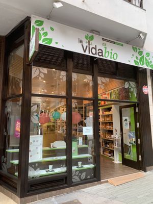 The entrance  at La Vida Bio in Tenerife