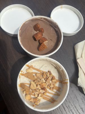 Almond chocolate & peanut butter banana  at Freezedom Hoi An in Hoi An