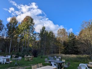 sitting area at Eljest in Umea