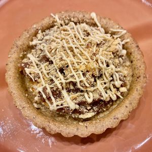 Apple tart  at Wild Souls Festival City in Dubai