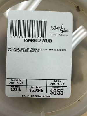   at Dales Natural Foods in Flint