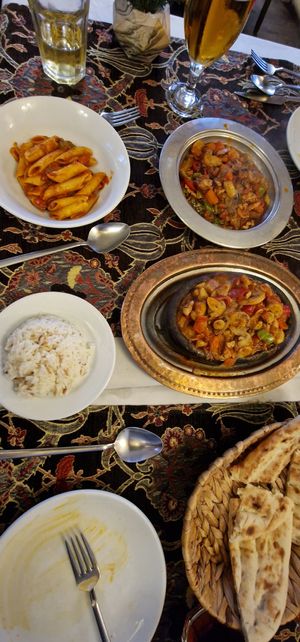 Mushroom casserole without rice and veg clay pot at Old Ottoman Cafe & Restaurant in Istanbul