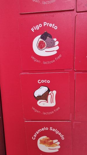 Part of the menu at FRIIC | Gelados de Fruta da Madeira - Fórum Madeira Piso 0 in Funchal