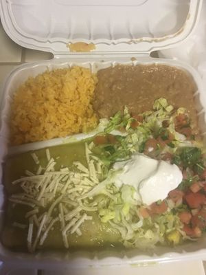 Enchiladas  at Habanero's Bar and Grill in Scotts Valley