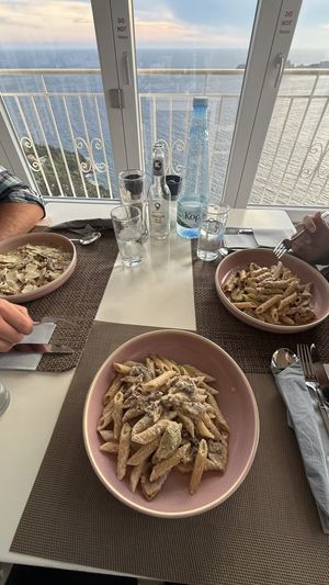 Vegane Penne  at Panorama in Corfu
