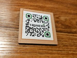 The menu. at Vrasserie in Porto