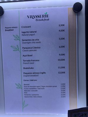  at Vrasserie in Porto