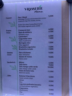  at Vrasserie in Porto