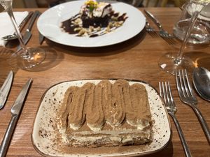 Tiramisu  at Vrasserie in Porto