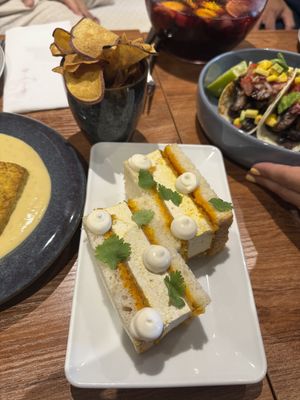 Tofu katsu (doesn’t look like anything special but it’s very very tasty!!)  at Vrasserie in Porto