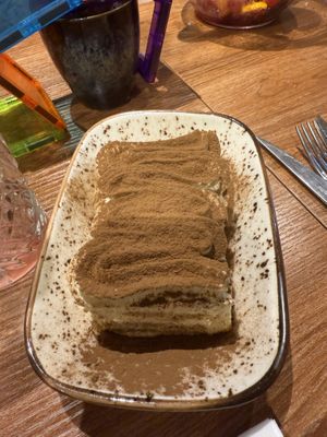 Tiramisu (really good, ideal for sharing since it’s quite a lot)  at Vrasserie in Porto