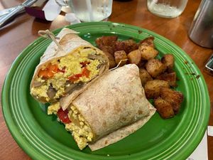 Vegan BYO Burrito (GF available)  at Fig Tree Cafe in Barnstable