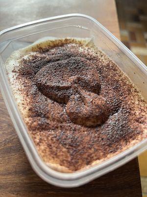 Tiramisu vegan   at Oxalis - Ecole de cuisine végétale in Brussels