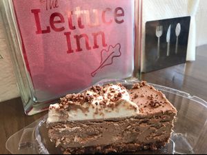 chocolate pie at Lettuce Inn in Concord